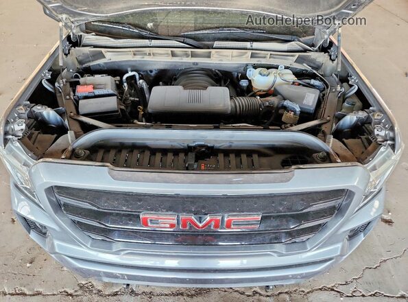 1GTR9CED0MZ286573 2021 GMC SIERRA Серый Вид задней части салона