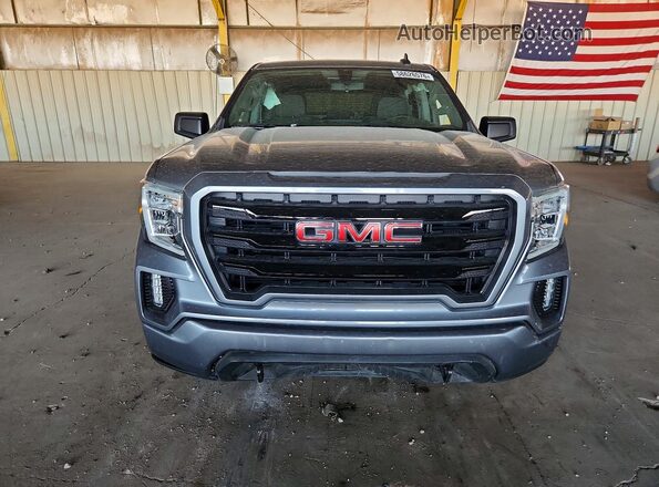 1GTR9CED0MZ286573 2021 GMC SIERRA Серый Вид спереди