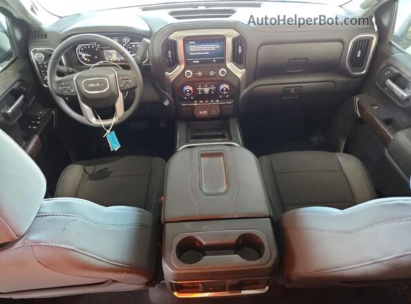 1GTR9CED0MZ286573 2021 GMC SIERRA Серый Вид панели приборов