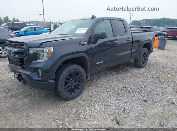 1GTR9CED2LZ258210 2020 GMC SIERRA Black Przód lewy