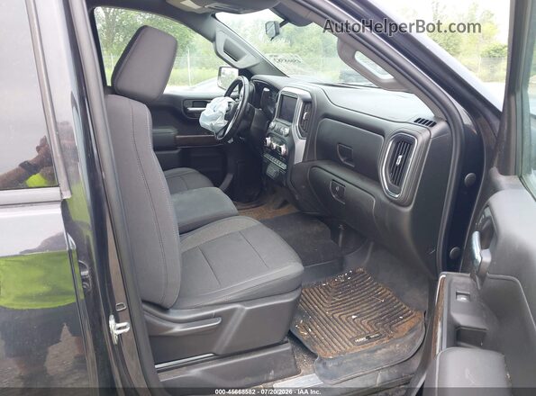 1GTR9CED2LZ258210 2020 GMC SIERRA Black Widok wnętrza z przodu