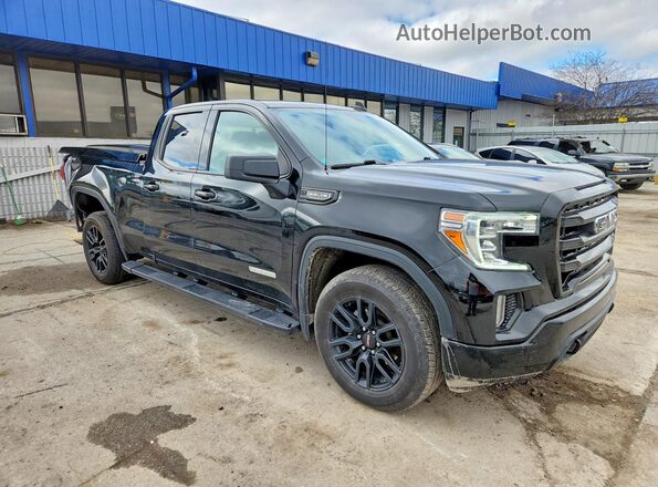 1GTR9CED5MZ278873 2021 GMC SIERRA Черный Передняя правая четверть