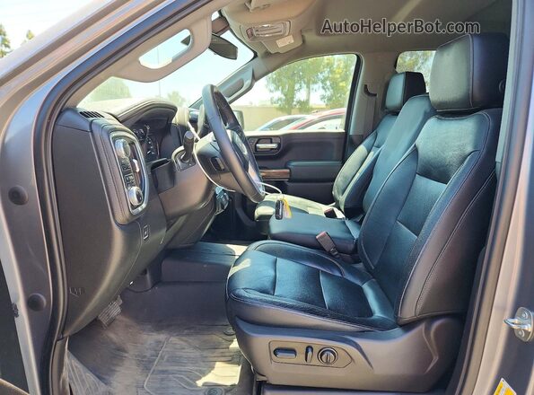 1GTR9CED8NZ171477 2022 GMC SIERRA Серый Вид салона спереди