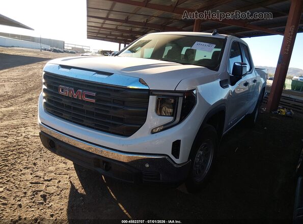 1GTRHAED8TZ231729 2026 GMC SIERRA Белый Передняя левая четверть