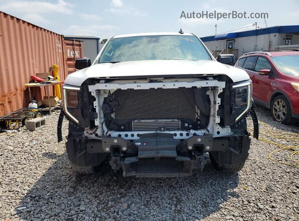 1GTRHCEK5RZ276615 2024 GMC SIERRA White Widok z przodu