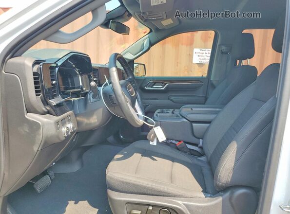 1GTRHCEK5RZ276615 2024 GMC SIERRA White Widok wnętrza z przodu