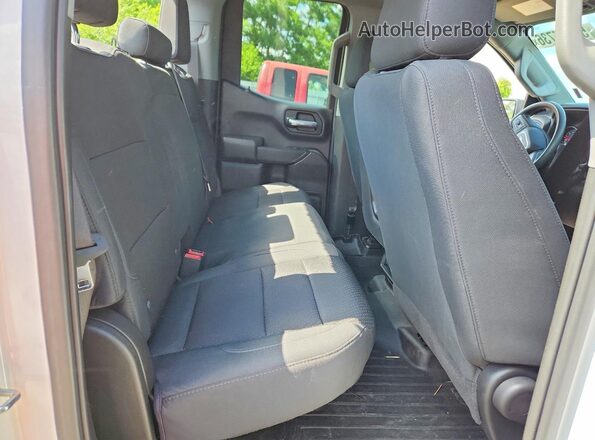 1GTRUAED3PZ264235 2023 GMC SIERRA White უკანა სავარძლების ხედი
