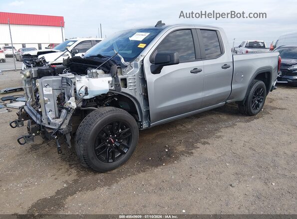 1GTRUAEK2RZ380334 2024 GMC SIERRA Gray Передня ліва чверть