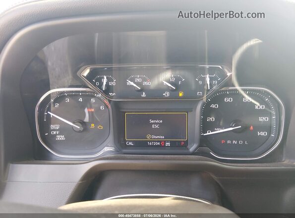 1GTU9BED0MZ126875 2021 GMC SIERRA Silver Rear seats view