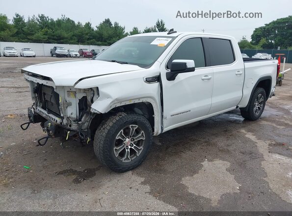 1GTU9BED2LZ152408 2020 GMC SIERRA White Передня ліва чверть