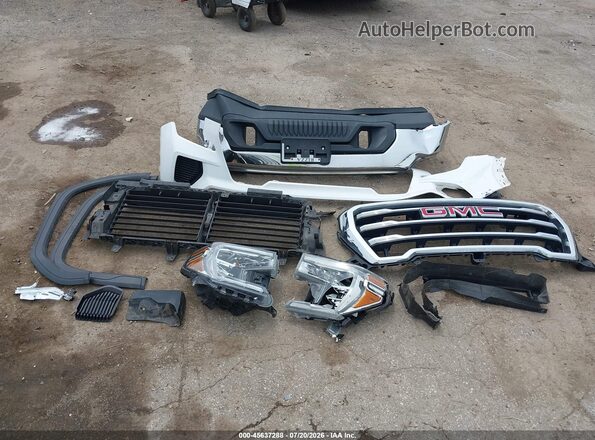 1GTU9BED2LZ152408 2020 GMC SIERRA White Вид щитка приладів