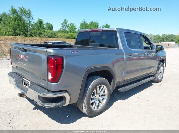 1GTU9BED5MZ181581 2021 GMC SIERRA Silver Trasero derecho