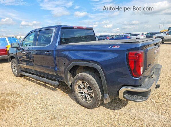 1GTU9BED8NZ169913 2022 GMC SIERRA Blue Trasero izquierdo