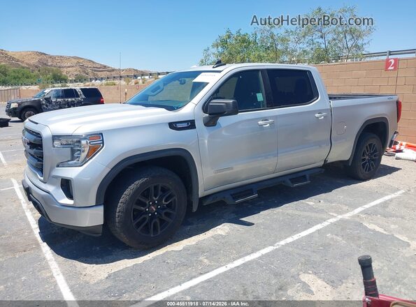 1GTU9CETXMZ429286 2021 GMC SIERRA Silver Սալոնի 360 աստիճան տեսք