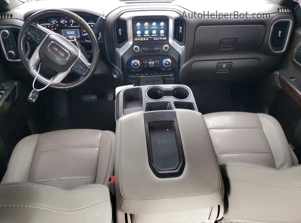1GTU9DED8MZ141877 2021 GMC SIERRA Gray Առջևի վահանակի տեսք
