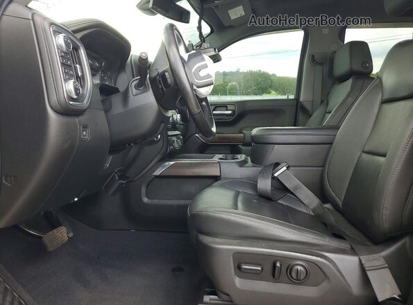 1GTU9DET8MZ219209 2021 GMC SIERRA Black წინა სალონის ხედი