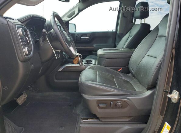 1GTU9DETXNZ166465 2022 GMC SIERRA Черный Вид салона спереди