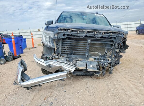 1GTU9DETXNZ166465 2022 GMC SIERRA Черный Вид спереди