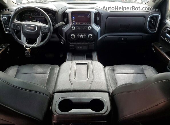 1GTU9DETXNZ166465 2022 GMC SIERRA Черный Вид панели приборов