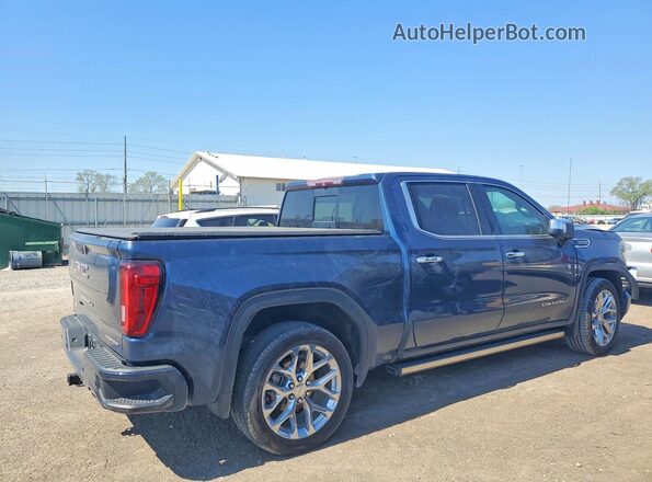 1GTU9FED3KZ320482 2019 GMC SIERRA Blue Задня права чверть