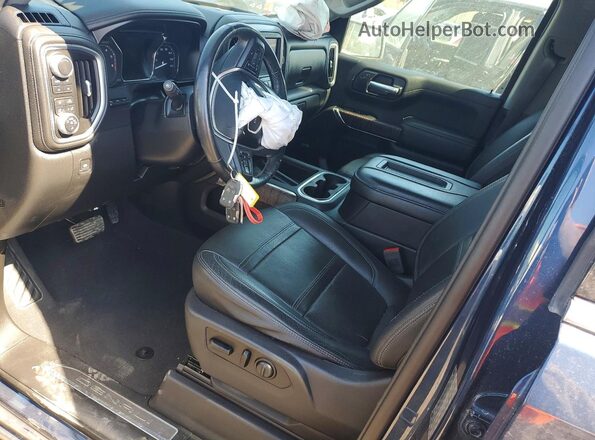 1GTU9FED3KZ320482 2019 GMC SIERRA Blue Вид панелі приладів