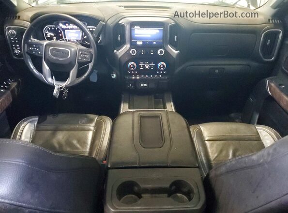 1GTU9FEL2LZ199369 2020 GMC SIERRA Black Առջևի վահանակի տեսք