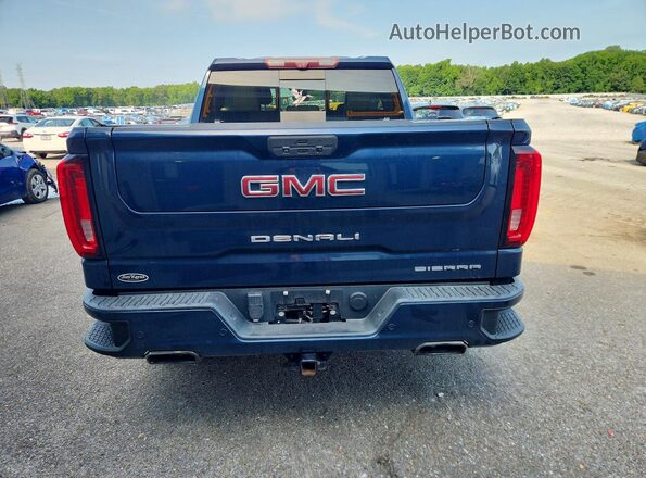 1GTU9FEL4LZ127489 2020 GMC SIERRA Blue Հետևի տեսք