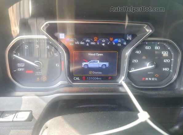 1GTU9FEL9LZ129075 2020 GMC SIERRA Black ხელსაწყოთა პანელის ხედი