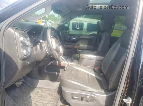 1GTU9FEL9LZ129075 2020 GMC SIERRA Black წინა სალონის ხედი