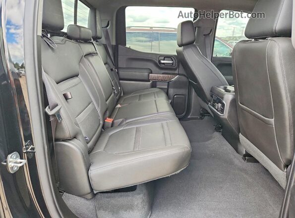 1GTU9FELXKZ174234 2019 GMC SIERRA Black უკანა სავარძლების ხედი