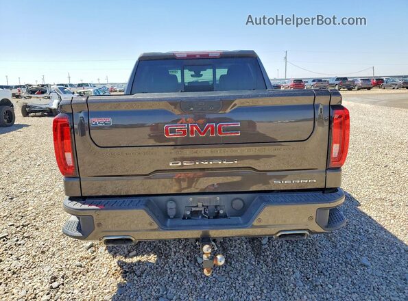 1GTU9FELXKZ288279 2019 GMC SIERRA Brown Հետևի տեսք