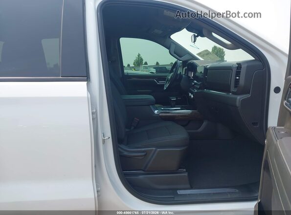 1GTUUCE80SZ141185 2025 GMC SIERRA White წინა სალონის ხედი