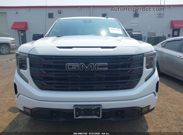 1GTUUCE80SZ141185 2025 GMC SIERRA White ხელსაწყოთა პანელის ხედი