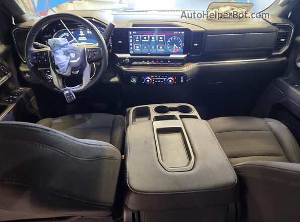 1GTUUCE83PZ230336 2023 GMC SIERRA Blue Առջևի վահանակի տեսք