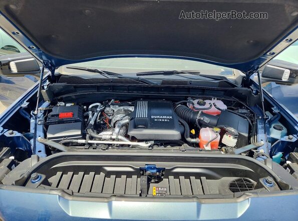 1GTUUCE89TZ306622 2026 GMC SIERRA Blue Սալոնի հետևի տեսք