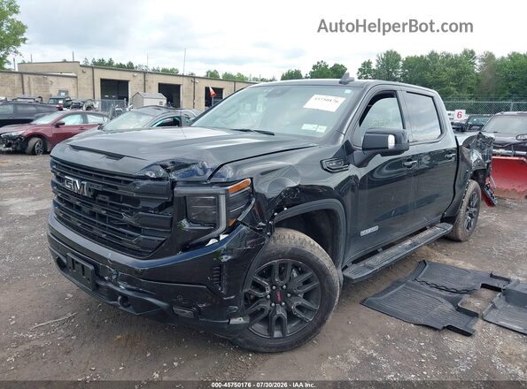 1GTUUCED3TZ133791 2026 GMC SIERRA Black წინა მარცხენა ხედი სამი მეოთხედიდან