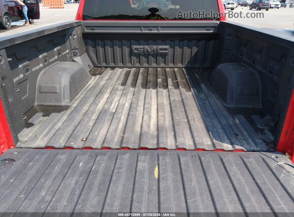 1GTUUCED6SZ212421 2025 GMC SIERRA Red Widok zestawu wskaźników
