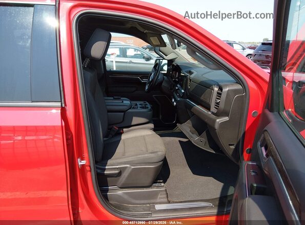1GTUUCED6SZ212421 2025 GMC SIERRA Red Widok wnętrza z przodu