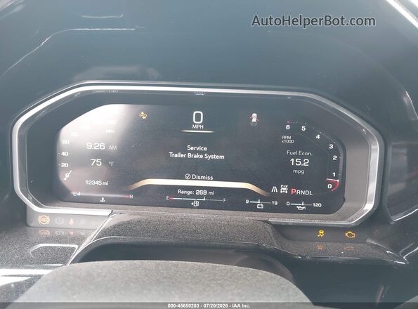 1GTUUDED0TZ299482 2026 GMC SIERRA White Vista de los asientos traseros