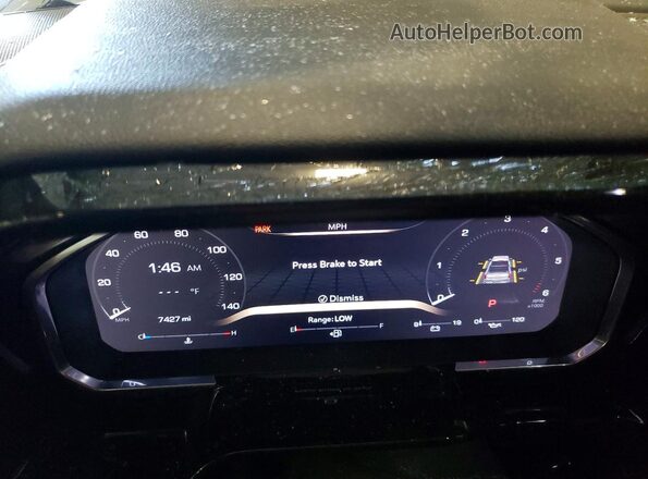 1GTUUDED2TZ124540 2026 GMC SIERRA Silver Instrument cluster view