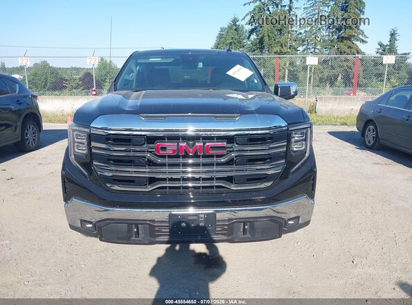 1GTUUDED6SZ243075 2025 GMC SIERRA Black Instrument cluster view
