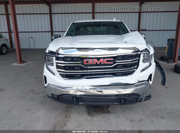 1GTUUDED6TZ288518 2026 GMC SIERRA White Instrument cluster view