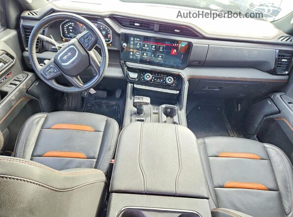 1GTUUEE81PZ295892 2023 GMC SIERRA Черный Вид панели приборов