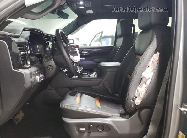 1GTUUEE87RZ219290 2024 GMC SIERRA Gray წინა სალონის ხედი