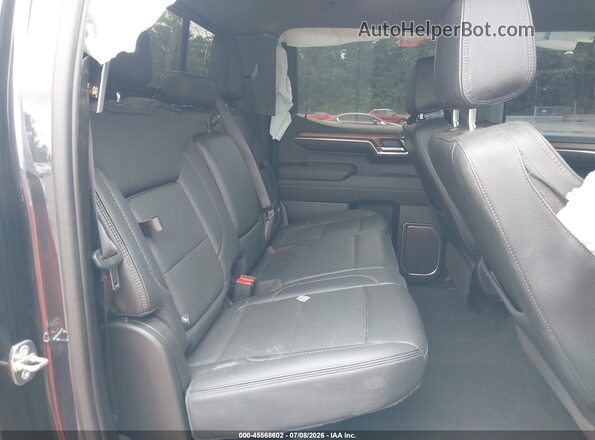 1GTUUGE81PZ256375 2023 GMC SIERRA Black VIN կոդի պիտակի տեսք