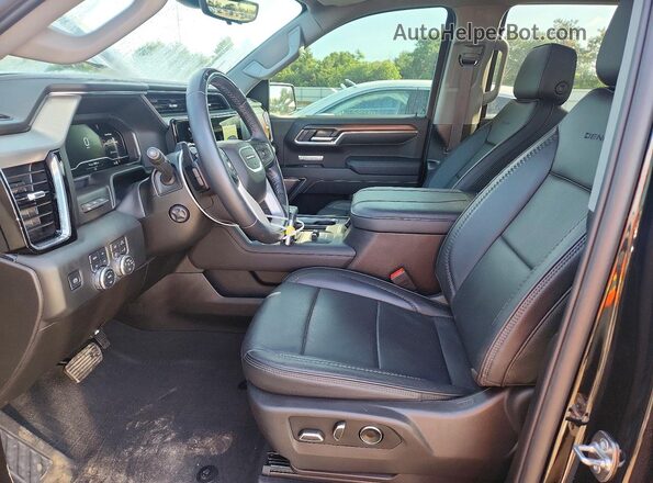 1GTUUGE82SZ320898 2025 GMC SIERRA Black Vista interior delantera