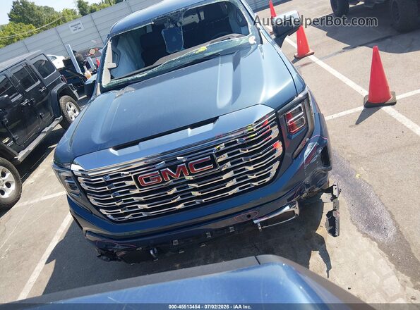 1GTUUGEL5RZ399952 2024 GMC SIERRA Blue Widok zestawu wskaźników