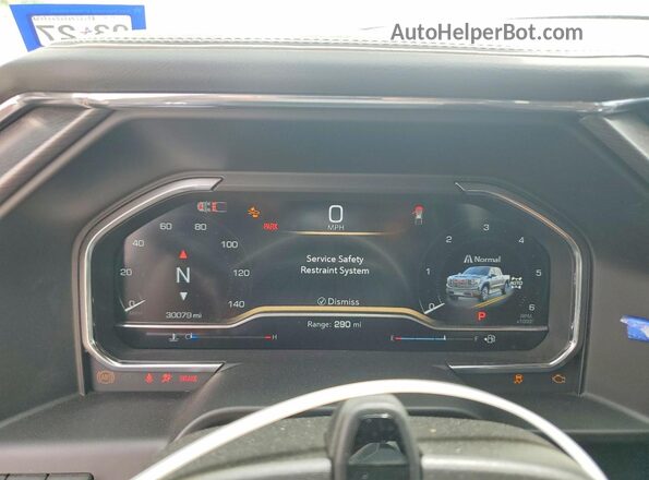 1GTUUHEL2SZ148558 2025 GMC SIERRA Gray Widok zestawu wskaźników