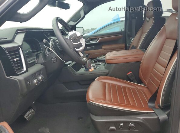1GTUUHEL2SZ148558 2025 GMC SIERRA Gray Widok wnętrza z przodu