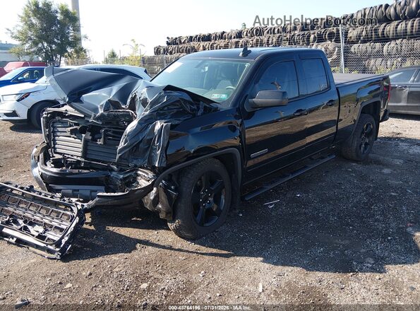 1GTV2LEC0JZ127929 2018 GMC SIERRA Black Przód lewy